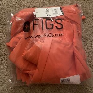 FIGS Hot Coral Scrubs NWT LIMITED COLOR